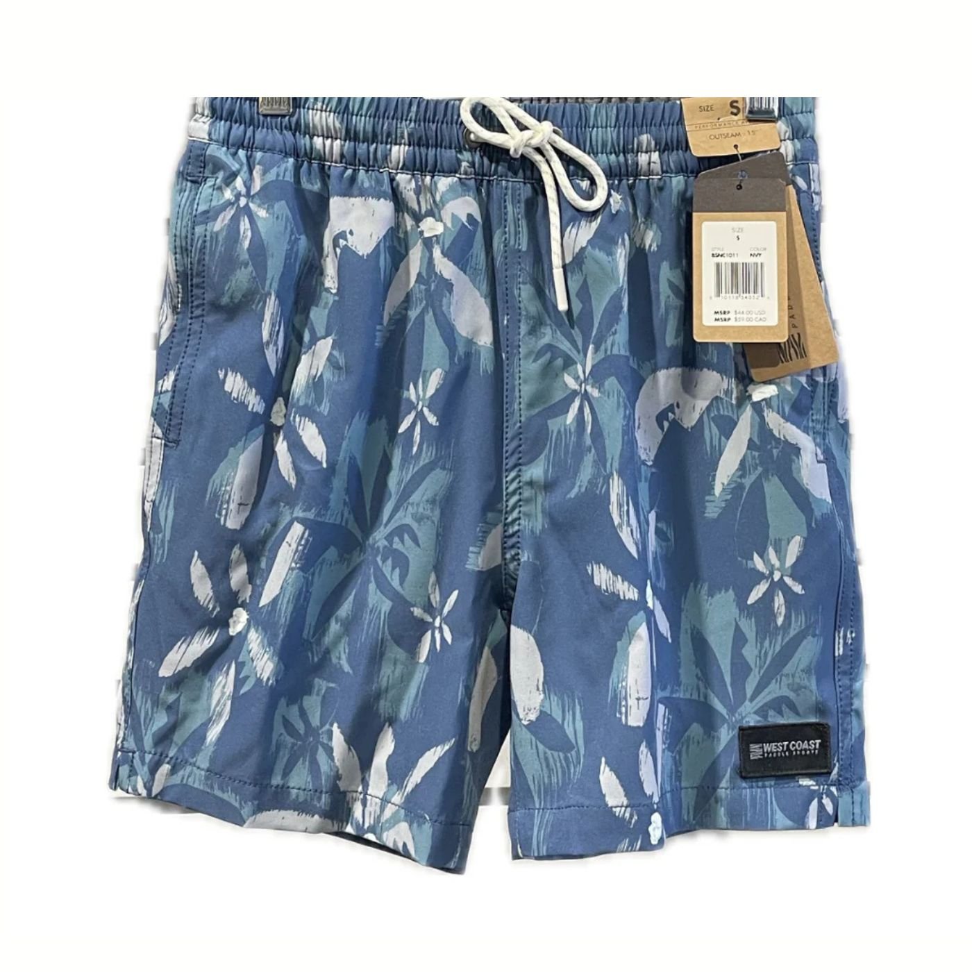 West Coast Paddle Sports Boy's Sonic Navy Shorts - West Coast Paddle Sports