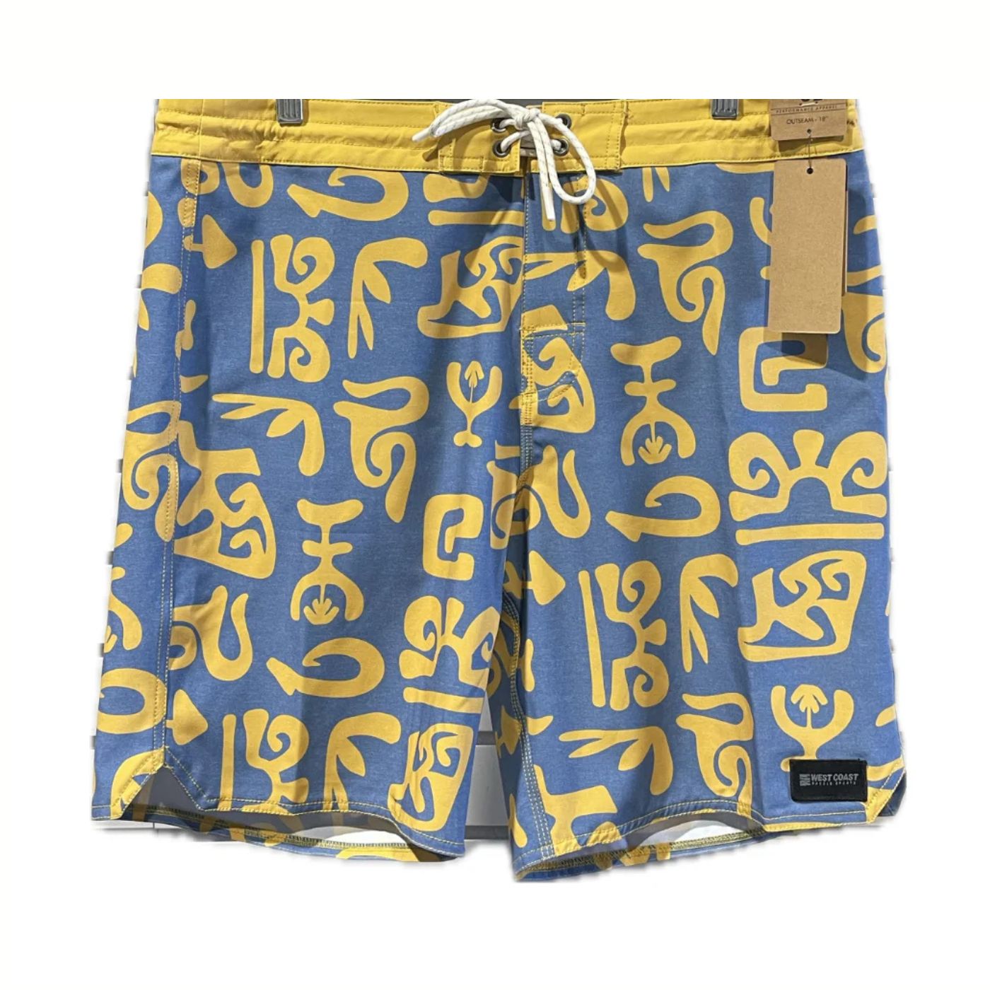 West Coast Paddle Sports Men's Mako Board Shorts - West Coast Paddle Sports