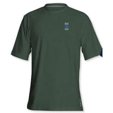 WEST COAST PADDLE SPORTS MEN’S PADDLE SHORT SLEEVE JERSEY - OLIVE - Small - APPAREL