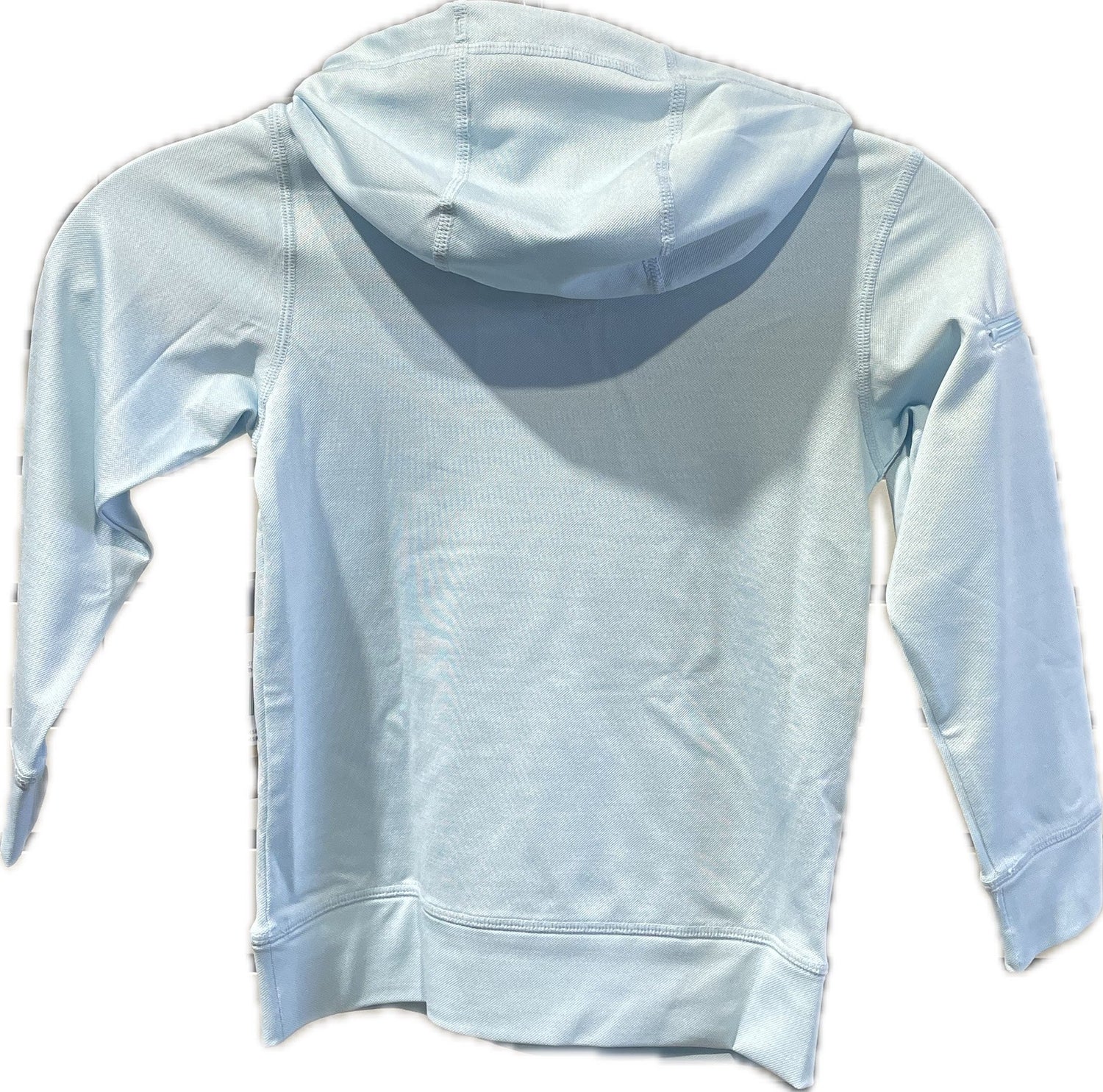 WEST COAST PADDLE SPORTS TODDLER'S LIGHT PADDLE LONG SLEEVE HOODIE - HEATHER LIGHT BLUE - West Coast Paddle Sports