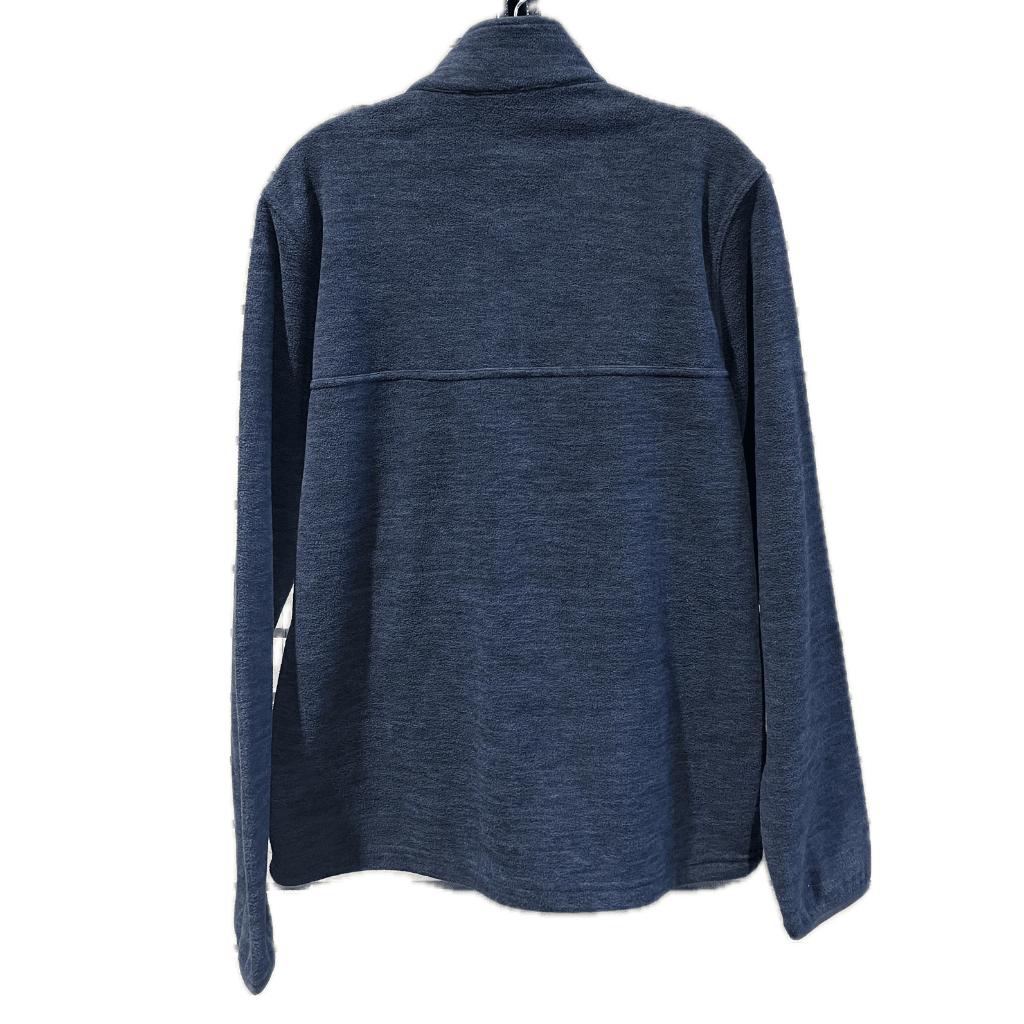 WEST COAST PADDLE SPORTS UNISEX LONG SLEEVE FLEECE PULLOVER HEATHER NAVY - West Coast Paddle Sports