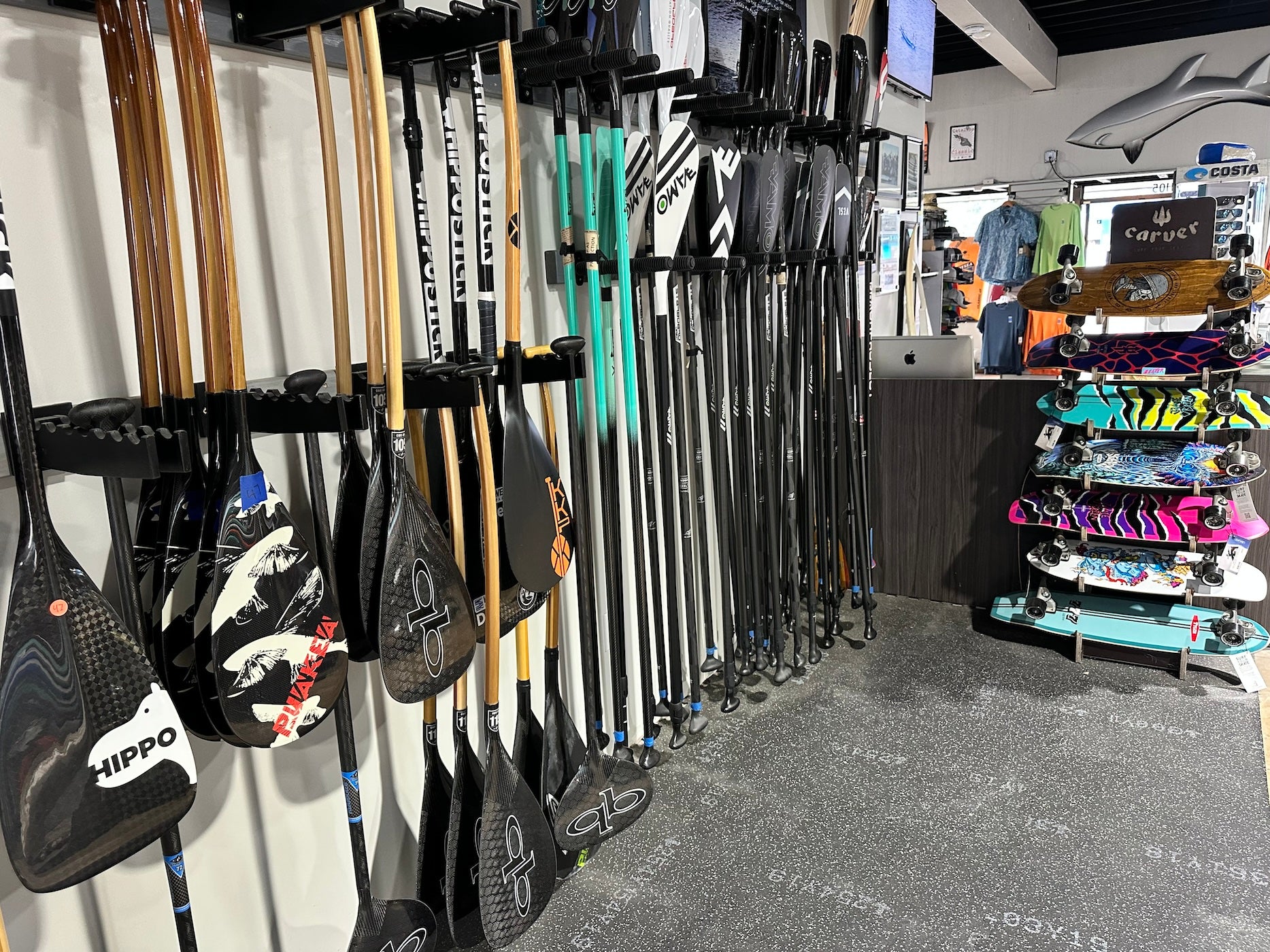 BLACK PROJECT LAVA Adjustable SUP Paddle – West Coast Paddle Sports