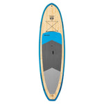 BRUSURF SURFRIP BLUE BAMBOO SUP 10' X 32" X 4.5" PKG - West Coast Paddle Sports
