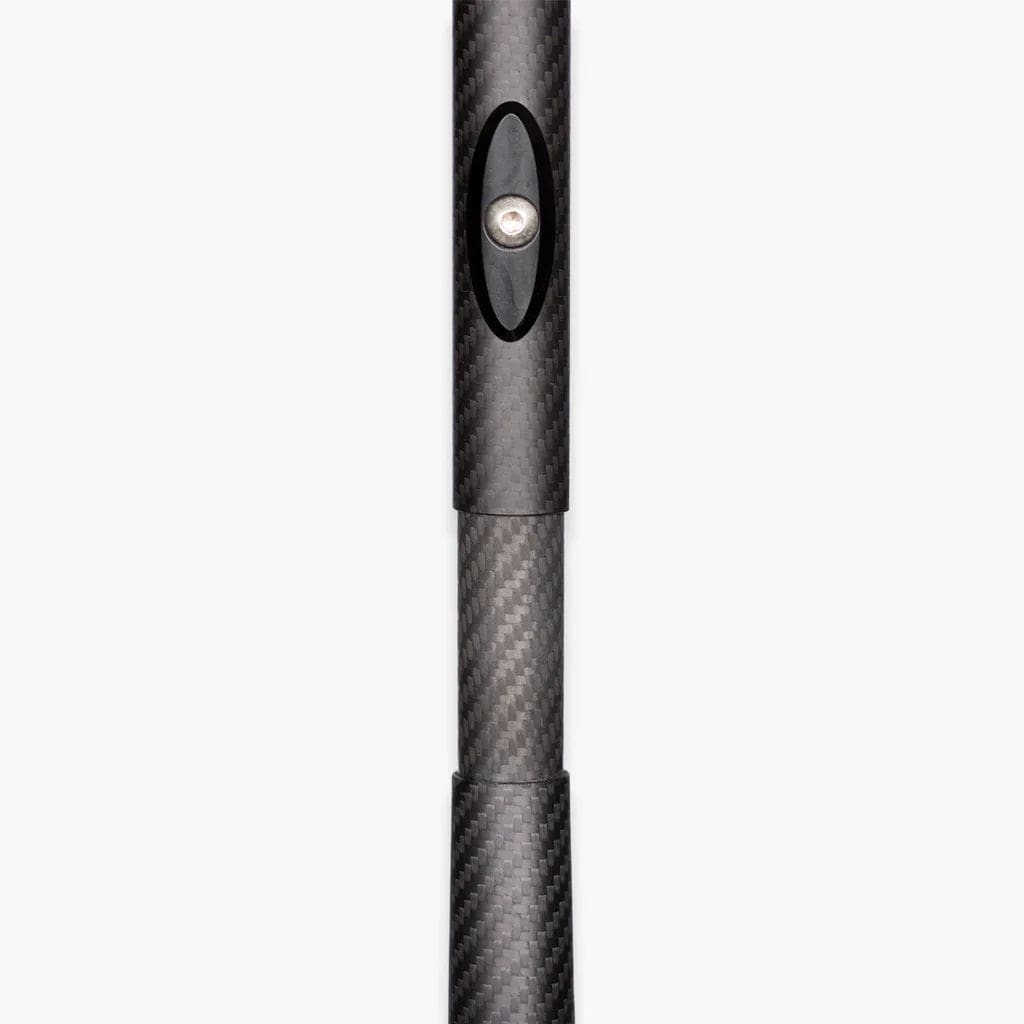 Burnwater Reactor III Carbon Ultra 360 Dragon Boat Paddle Carbon/ Adjustable - West Coast Paddle Sports