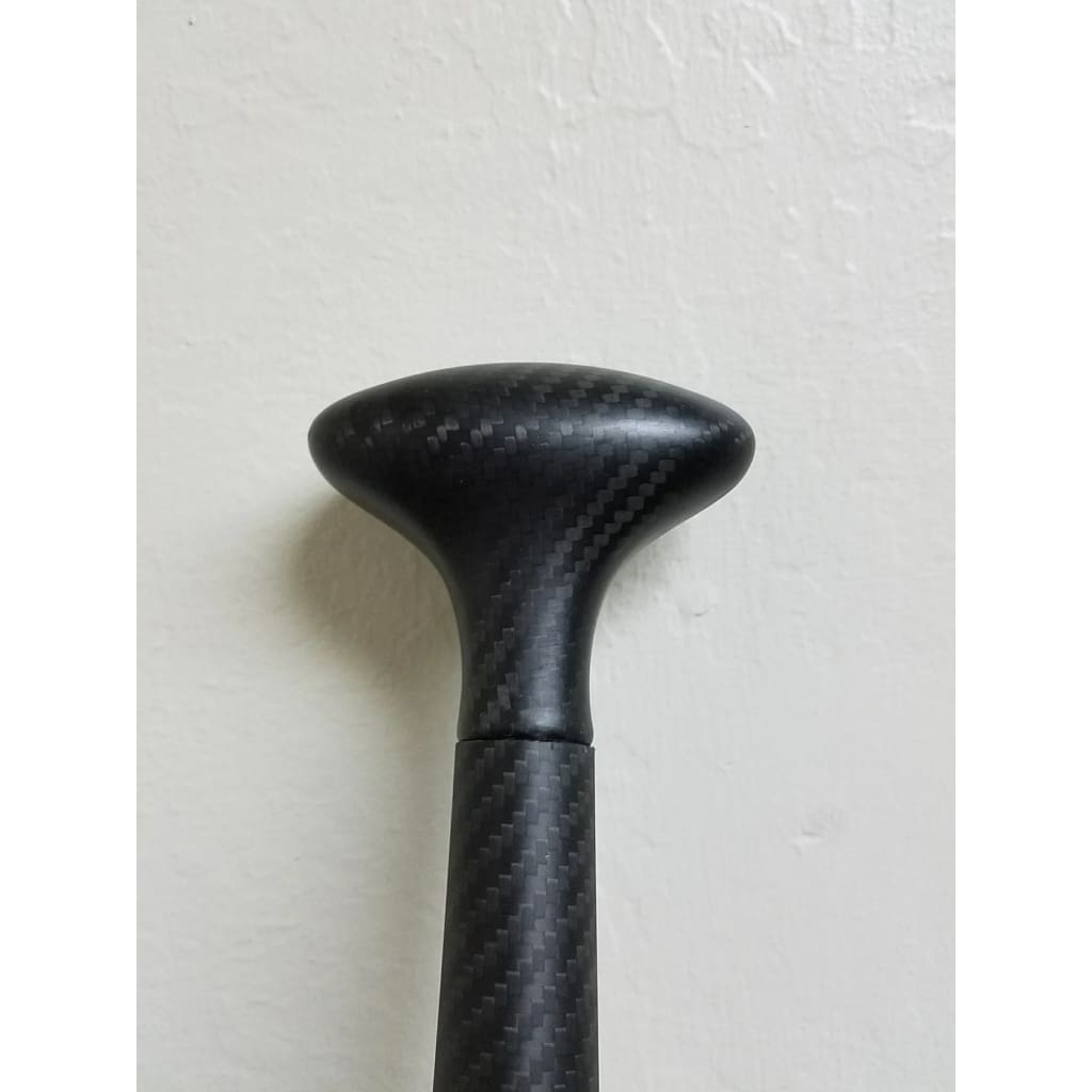Burnwater Reactor III Carbon Ultra 360 Dragon Boat Paddle Carbon/ Adjustable - West Coast Paddle Sports