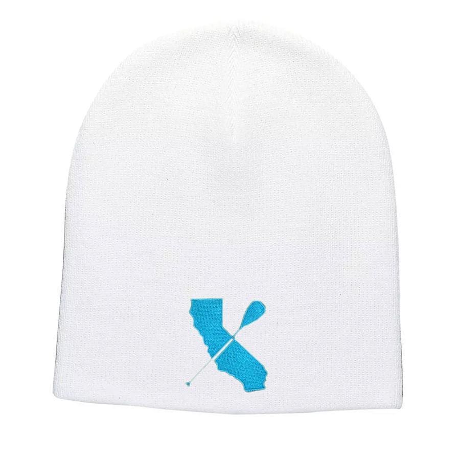 Cali Paddler Beanie - WhiteBlue - APPAREL