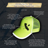 CALI PADDLER IVIS HIGH VISIBILITY REFLECTIVE PADDLE CAP - West Coast Paddle Sports