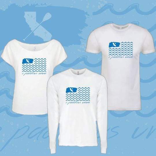 CALI PADDLER MEN'S E PADDLEUS UNUM PADDLE T - SHIRT - West Coast Paddle Sports