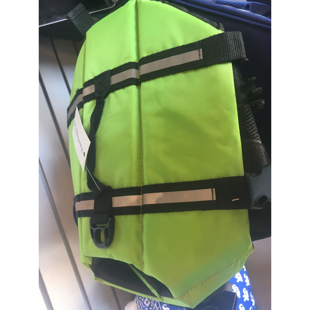 Canine PFD’s - medium / lime green - Animals & Pet Supplies