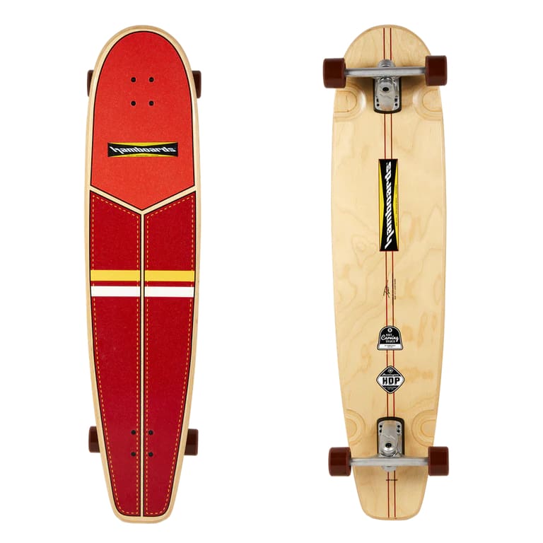 Carving Huntington Hop - Red Orange White - Skateboards