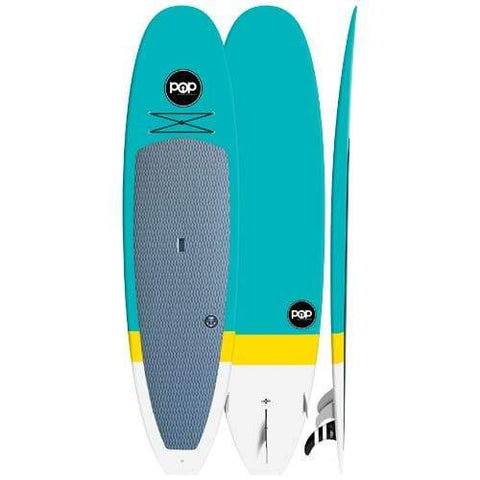 10’6″ Classico – Turquoise/Yellow Pop Boards - West Coast Paddle Sports