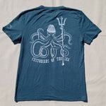 Custodians of the Sea- Hemp “The Defender” Unisex T-shirt - Small - Apparel & Accessories