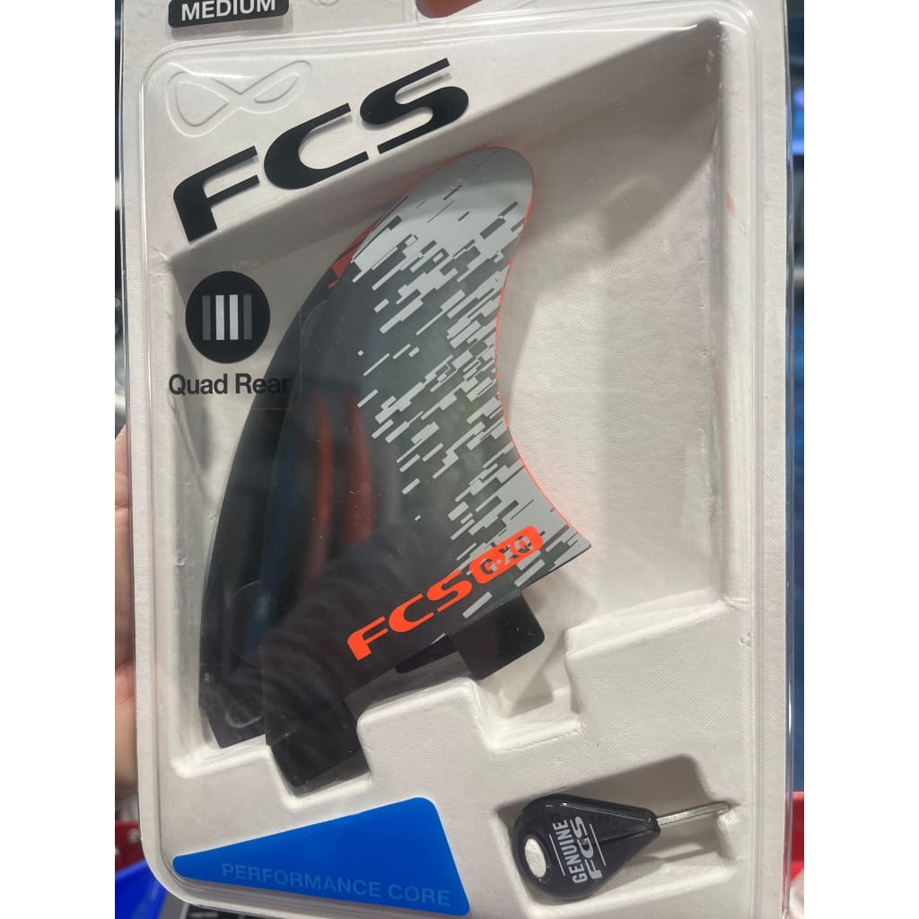 FCS G - XQ QUAD Rear Fins - West Coast Paddle Sports