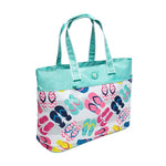 Gecko Oversized Beach Tote - Flip Flops - Apparel & Accessories