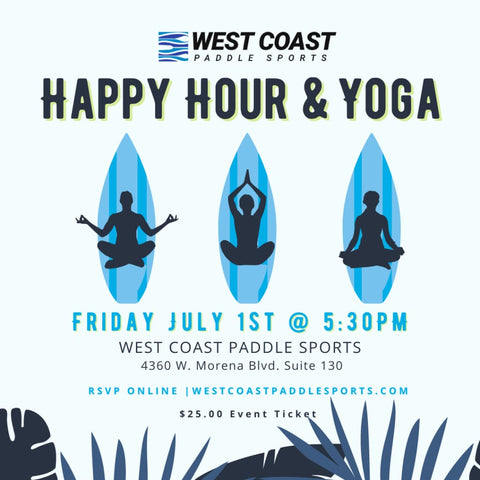Happy Hour and Vinyasa Yoga Class - events