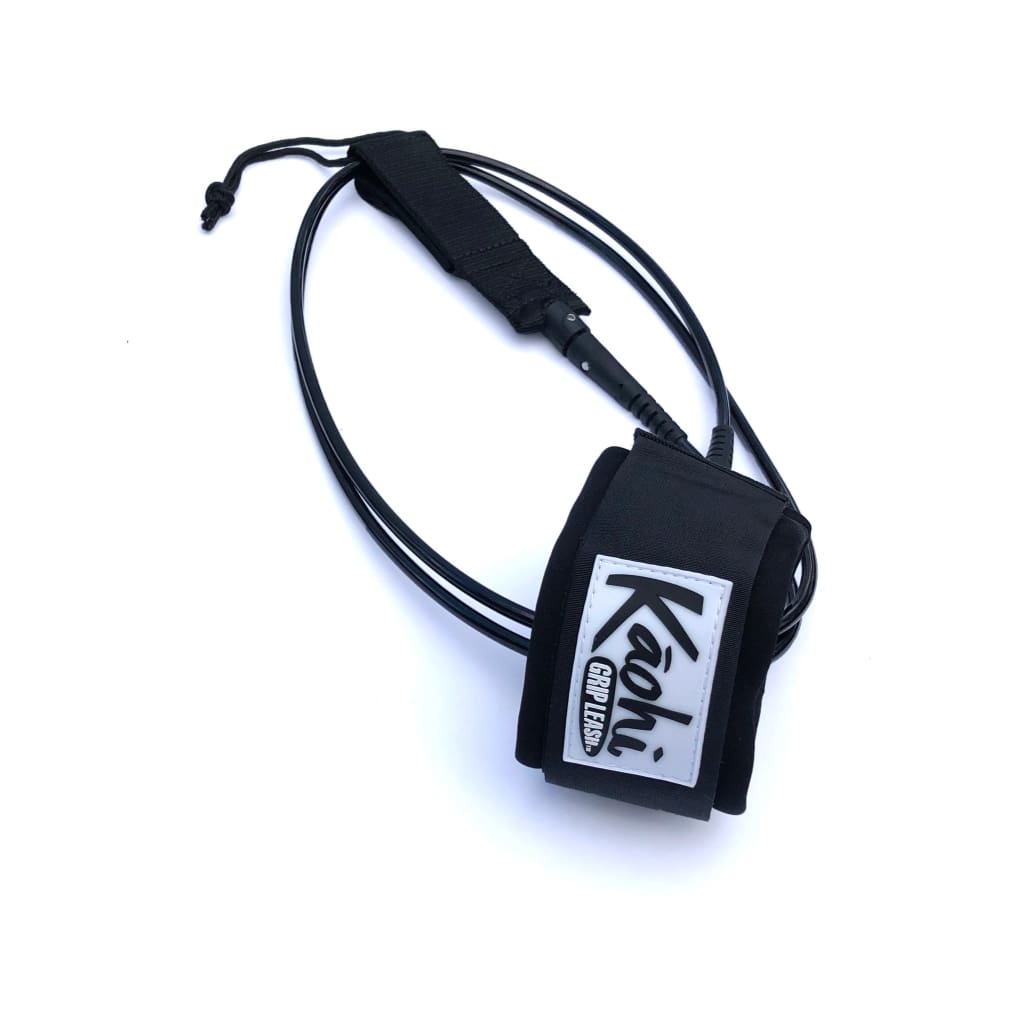 Kaohi Grip Straight Leash 2" 8mm 8' - Calf Cuff - West Coast Paddle Sports
