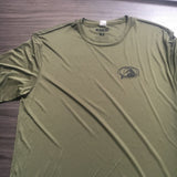 Men’s Rush me you will not yoda olive green race jersey - APPAREL