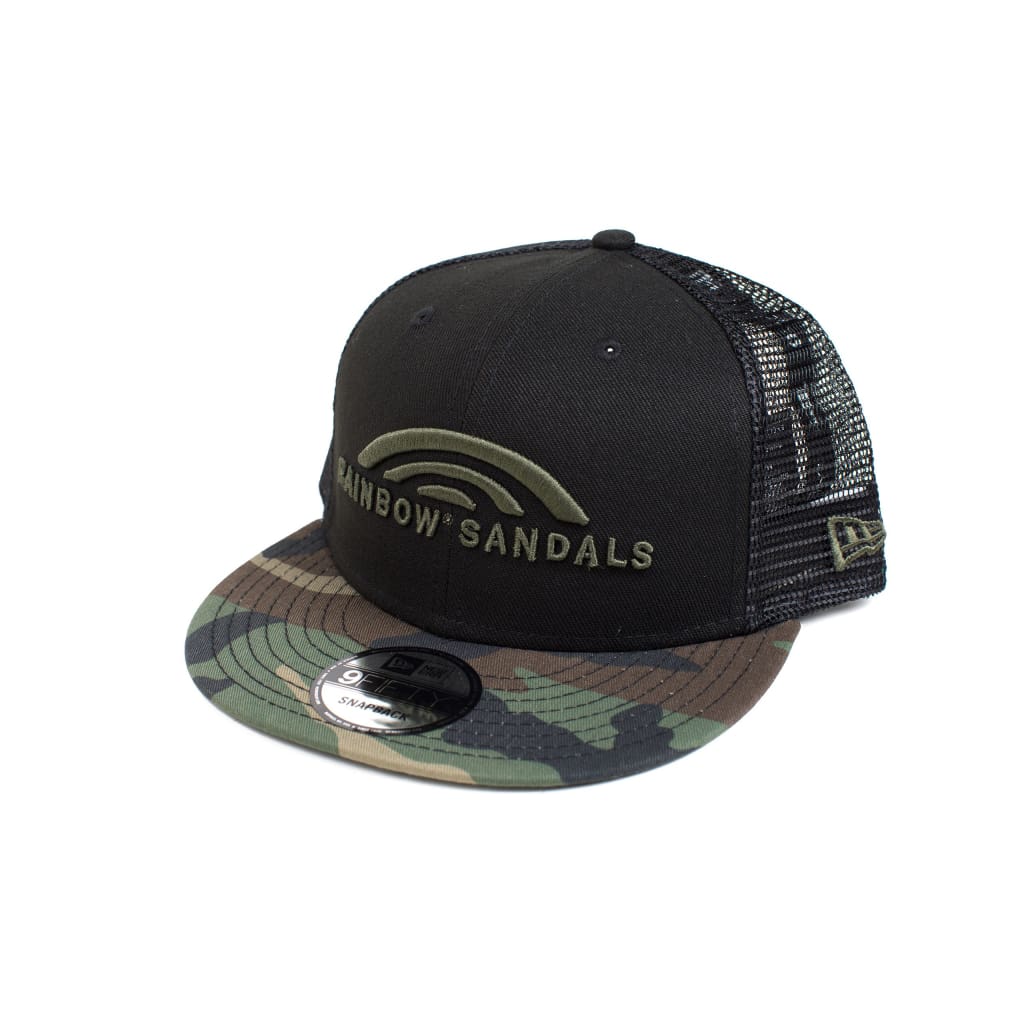 New Era Rainbow Camo Snap Back Trucker Hat