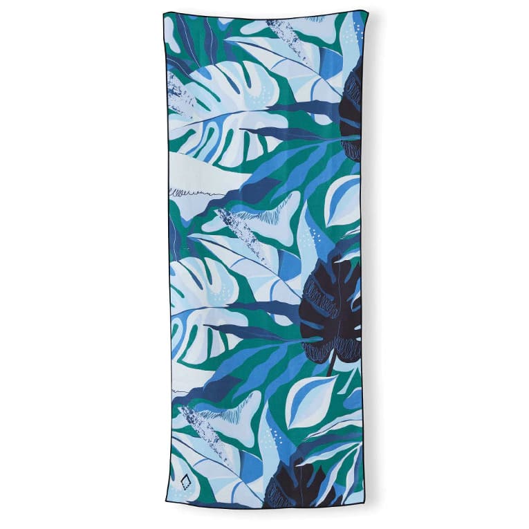 Nomadix Original Towel: Assorted Colors - Monstera blue - APPAREL