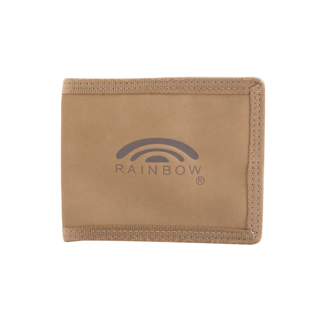 Rainbow Bi - fold Wallet w/Jacquard Webbing around the sides - West Coast Paddle Sports