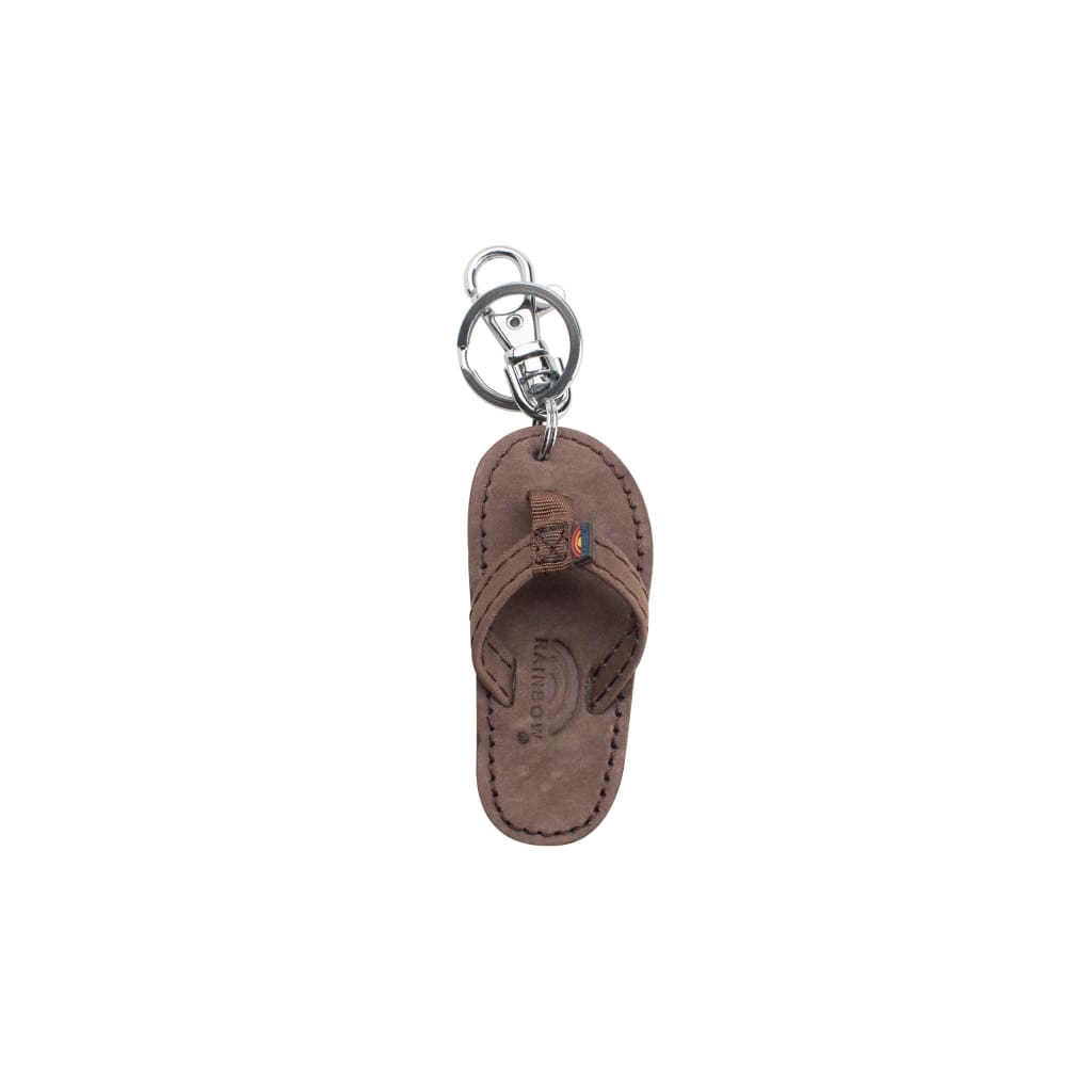 Rainbow Sandals Leather Sandal key Chain - West Coast Paddle Sports