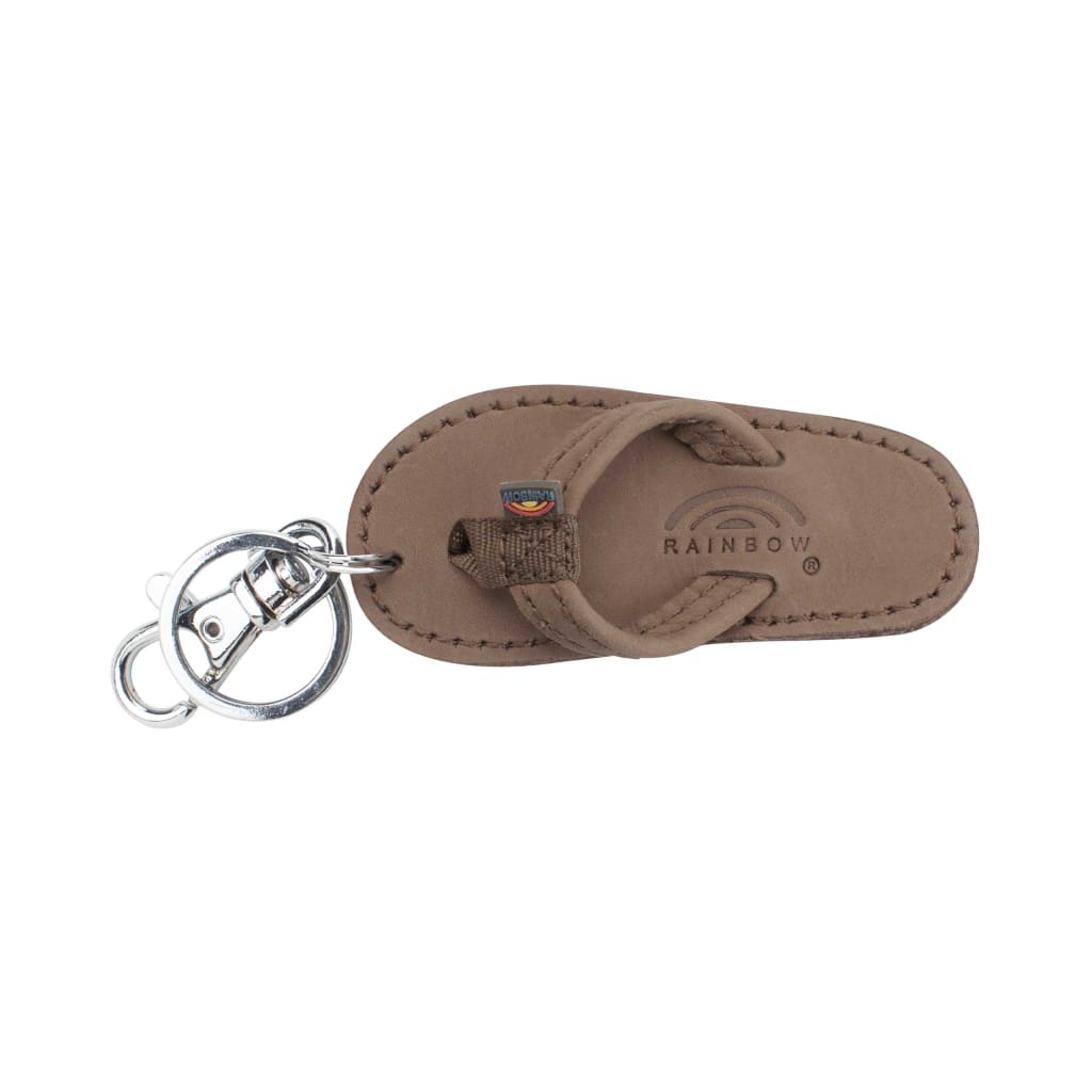 Rainbow Sandals Leather Sandal key Chain - West Coast Paddle Sports
