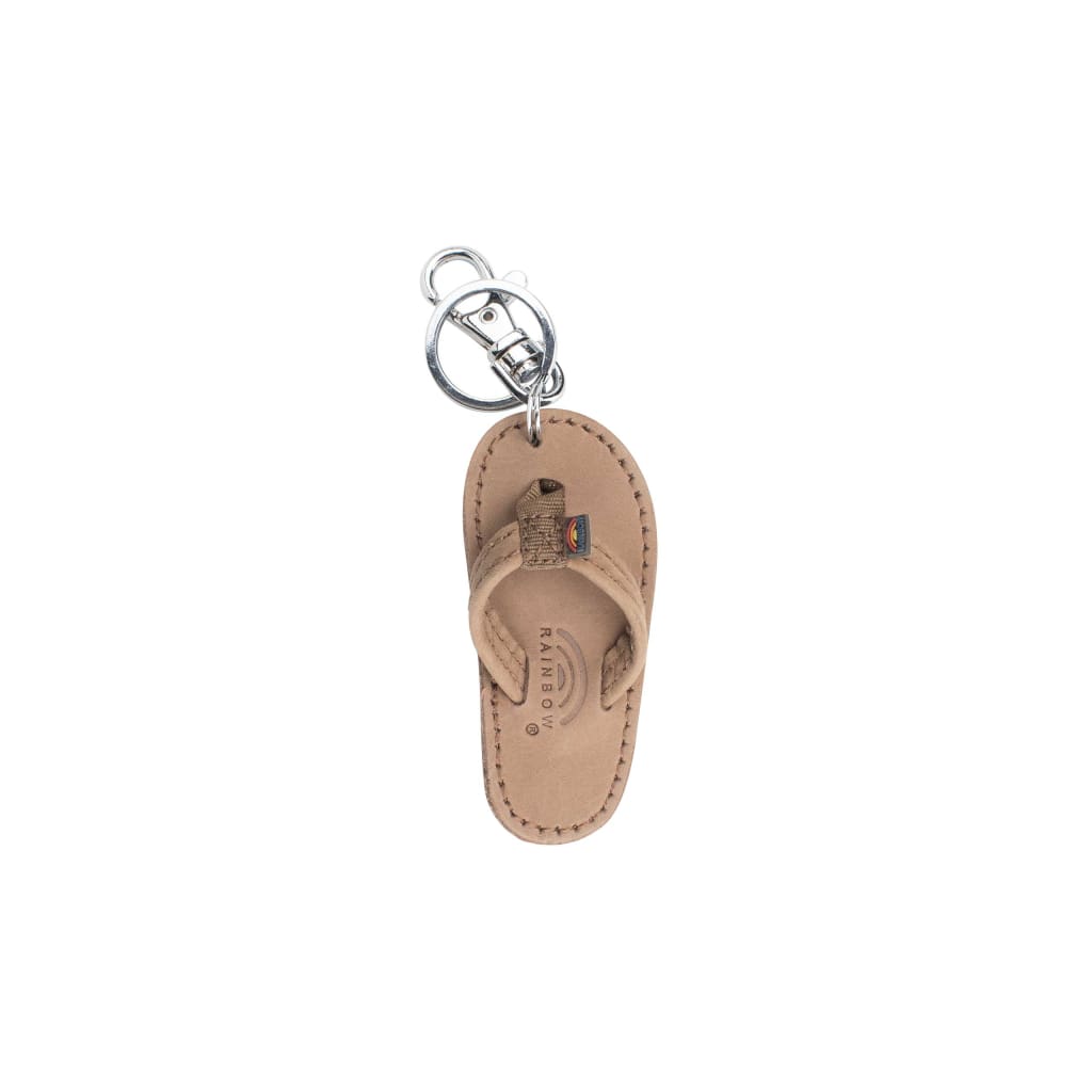 Rainbow Sandals Leather Sandal key Chain - West Coast Paddle Sports