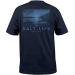 Salt Life Navy Vast Waters S/S Tee - West Coast Paddle Sports