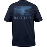 Salt Life Navy Vast Waters S/S Tee - West Coast Paddle Sports