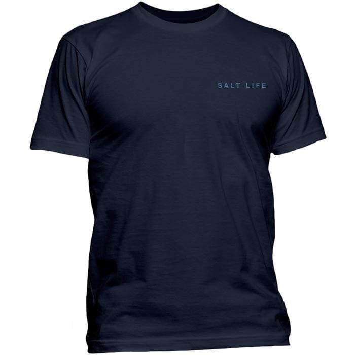 Salt Life Navy Vast Waters S/S Tee - West Coast Paddle Sports