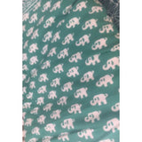 Shak Towels - Elephants/green - Apparel & Accessories