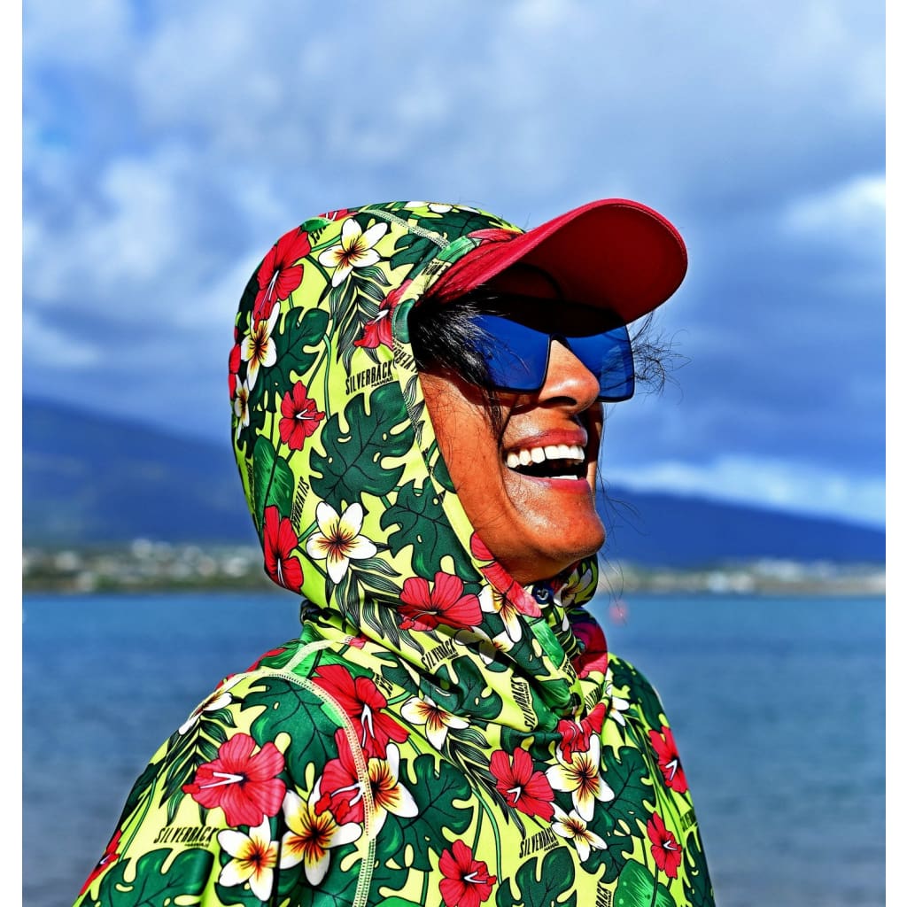 Silverback Hawaii Hawaiian Hydro Hoodie Paddle Shirt - Women's - West Coast Paddle Sports