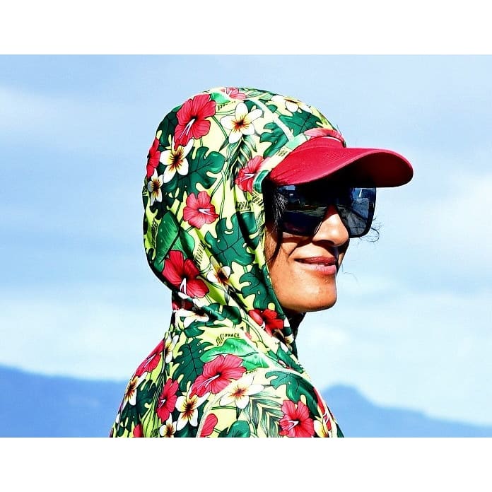 Silverback Hawaii Hawaiian Hydro Hoodie Paddle Shirt - Women's - West Coast Paddle Sports