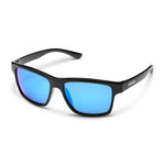 Suncloud A-Team Sunglasses - Black/Polar Blue Mirror - APPAREL