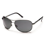 Suncloud Aviator Sunglasses - Gunmetal/PLR Gray - APPAREL