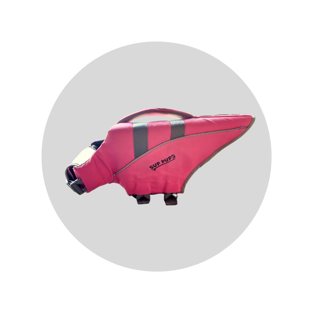 SUP PUPS Doggie Life Jacket/Pink (Various Sizes) - West Coast Paddle Sports