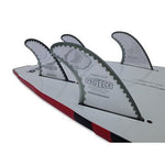 SURFCO PROTECH POWERFLEX FUTURES 4.5" X3.75" QUAD SET - West Coast Paddle Sports