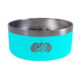Toadfish Non-Tipping Dog Bowl - Teal - MISC