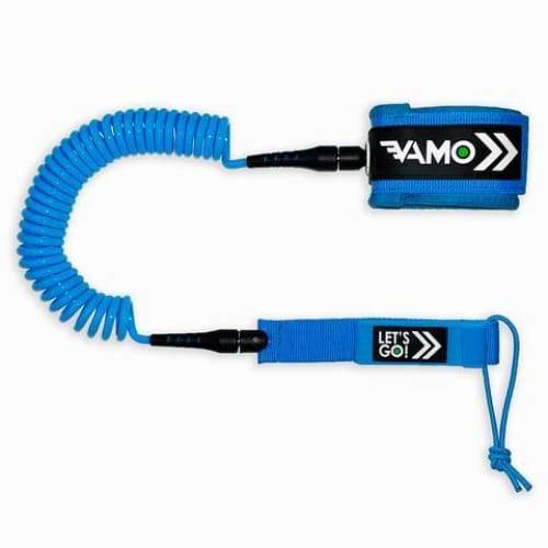 VAMO 10' FULL COIL ANKLE LEASH - West Coast Paddle Sports
