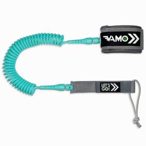 VAMO 10' FULL COIL ANKLE LEASH - West Coast Paddle Sports