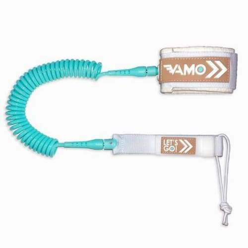 VAMO 9' FULL COIL ANKLE LEASH - West Coast Paddle Sports