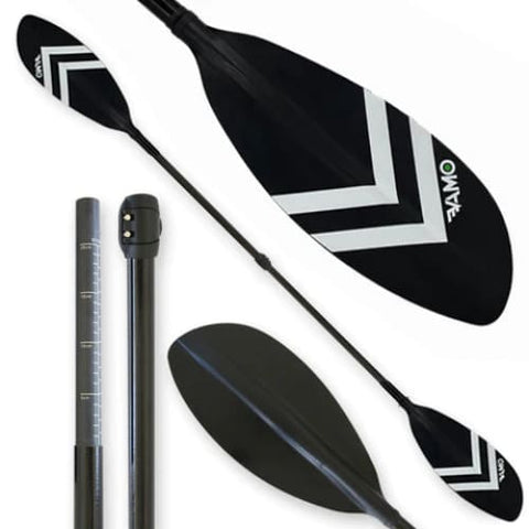 Vamo Adjustable Fiberglass Kayak Paddle (2 sizes) - 220-230cm - Kayak Paddles