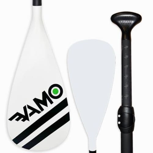 VAMO ADJUSTABLE SUP PADDLE - WHITE - West Coast Paddle Sports