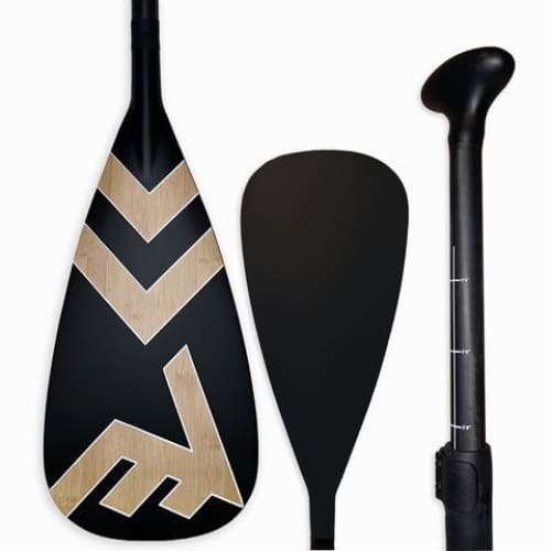 VAMO FG/CF ADJUSTABLE SUP PADDLE - Bamboo Black - SUP PADDLES