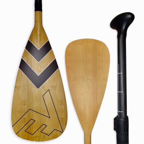 VAMO FG/CF ADJUSTABLE SUP PADDLE - Bamboo Brown - SUP PADDLES