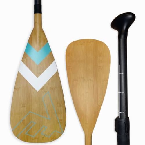 VAMO FG/CF ADJUSTABLE SUP PADDLE - Bamboo Caribbean - SUP PADDLES