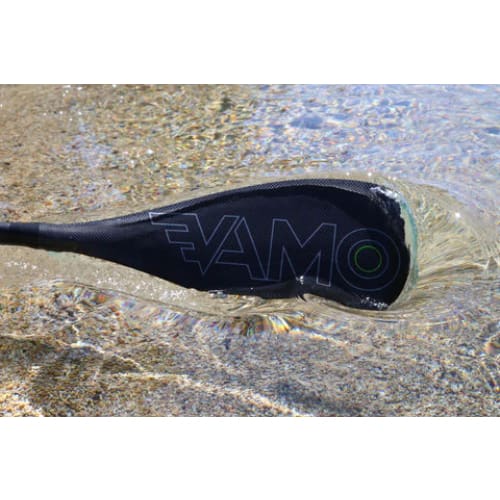 VAMO FULL CARBON FIBER FIXED PADDLE WITH ABS EDGE - SR71 BLACK - SUP PADDLES