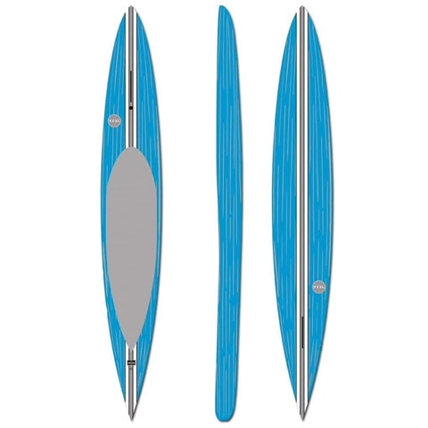 VESL PRONE PADDLEBOARD BLUE 14' - West Coast Paddle Sports