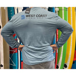 WCPS Long Sleeve Race Jersey/ Blue - Apparel & Accessories