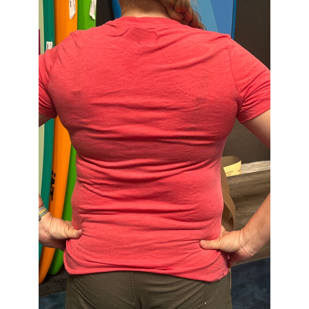 WCPS Women's West Coast Face San Diego Logo T - SHIRT - West Coast Paddle Sports